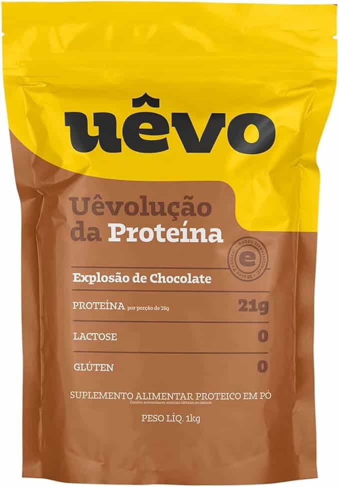 Albumina Uevo Refil 1kg Chocolate Albumina Uevo Refil 1kg Chocolate - Imagem 1