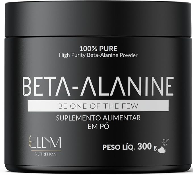 Beta Alanina Pura 300g ELLYM NUTRITION Performance Para Treino e Recuperação Muscular Pós Treino Beta Alanina Pura 300g ELLYM NUTRITION Performance Para Treino e Recuperação Muscular Pós Treino - Imagem 1