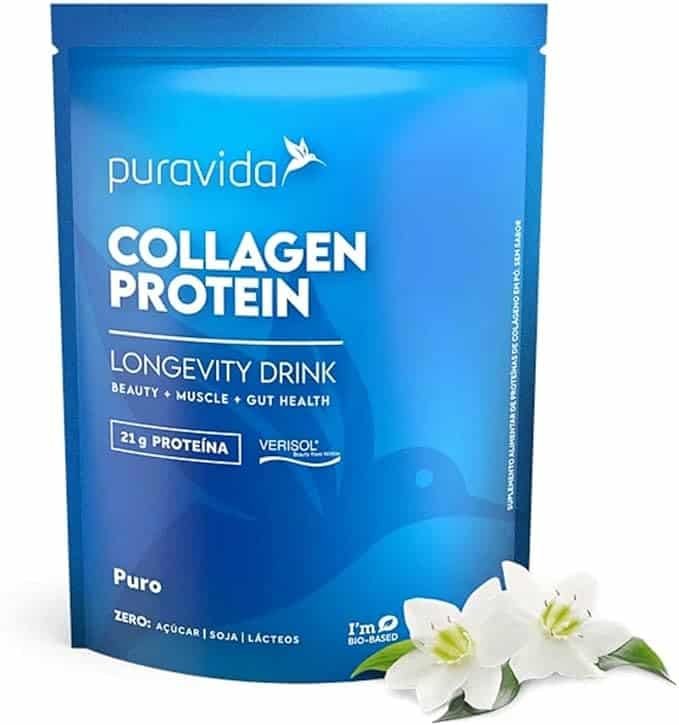 Collagen Protein Verisol Puravida 450 gr (Puro) Collagen Protein Verisol Puravida 450 gr (Puro) - Imagem 1