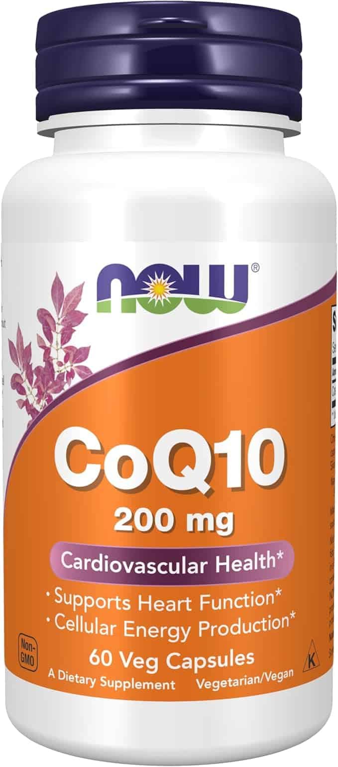 Coq 10, 200 mg - Now Foods - 60 - VegCap Coq 10, 200 mg - Now Foods - 60 - VegCap - Imagem 1