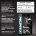Creatina Monohidratada 600g - 100% Pura Importada - Soldiers Nutrition - Imagem 3