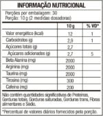FTW Pré-Treino Diabo Verde em Pó com Cafeína, Aminoácidos Beta‑Alanina e Arginina para Treinos e Atividades Físicas - Pote 300 g (Sabor: Black Ice) - Imagem 2