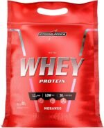 Integralmedica - Hipercalórico - NutriWhey Protein Morango- Pouch 900g - Fonte de Proteínas e Carboidratos - Suplemento Alimentar, Ganho Muscular e Recuperação Pós-Treino - Super Mass Gainer