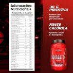Integralmédica Nutri Whey Protein Morango – Pote de 900 g - Super Mass Gainer - Imagem 3