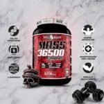 Kit Hipercalorico Mass 36500 Pote 1,5Kg Com Whey Protein Isolado e Concentrado + Creatina Monohidratada Pote 300g Carboidratos + Bcaa Gold Refil 100g Super Pump 10:1:1 (1,5Kg, Mousse de Morango) - Imagem 2