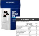 Max Titanium Top Whey 3W - 1800G Refil Morango - - Imagem 2