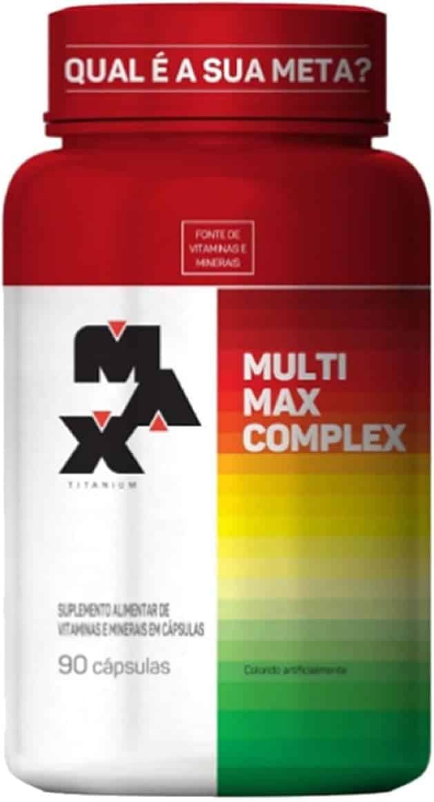 Multimax Complex - 90 Cápsulas, Max Titanium Multimax Complex - 90 Cápsulas, Max Titanium - Imagem 1