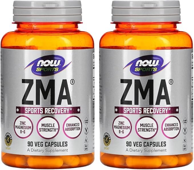 Now Foods ZMA Zinco Magnésio 800mg 90Caps 2 unidades Produto Importado Now Foods ZMA Zinco Magnésio 800mg 90Caps 2 unidades Produto Importado - Imagem 1