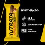 Nutrata Whey Grego Havanna 40g display com 12 barras - Brownie de chocolate - Imagem 2