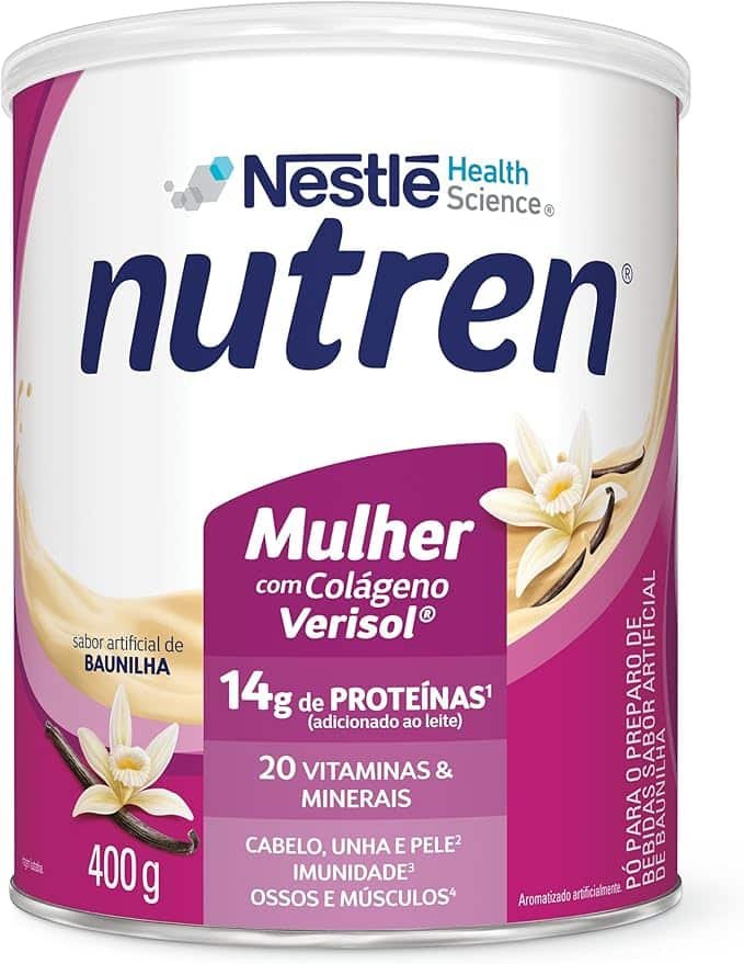 Nutren Suplemento Alimentar Beauty Vanilla 400G Nutren Suplemento Alimentar Beauty Vanilla 400G - Imagem 1