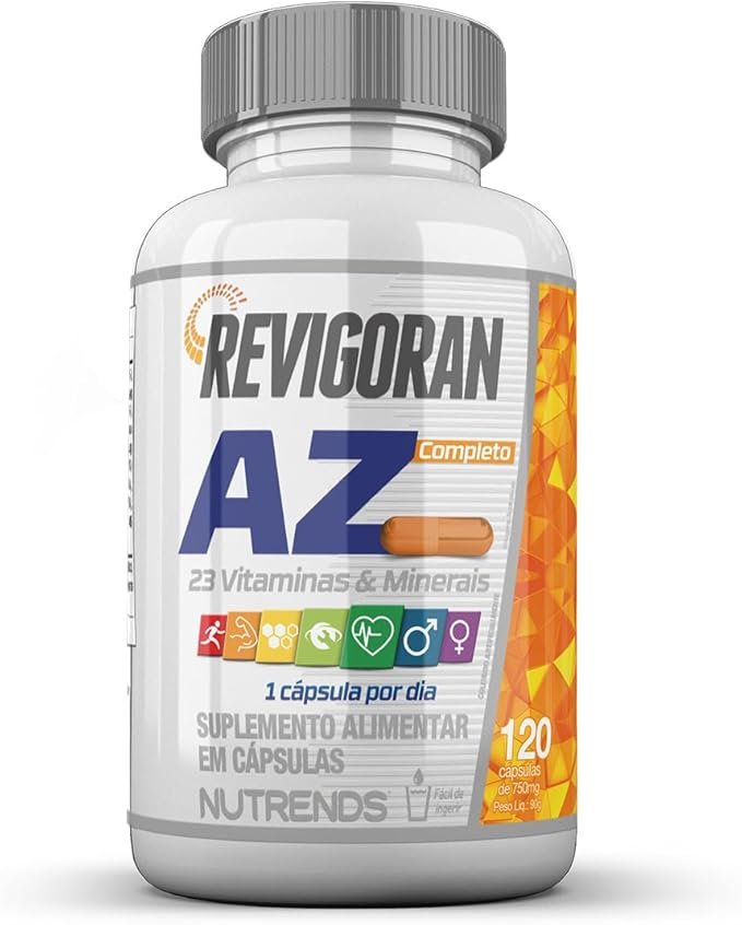 Nutrends Revigoran A-Z Multivitamínico Completo 120 Cápsulas Nutrends Revigoran A-Z Multivitamínico Completo 120 Cápsulas - Imagem 1