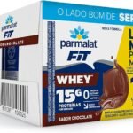 Parmalat Fit Bebida Proteica Chocolate 15g de Proteína 250mL – 12 Unidades