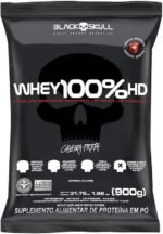 Refil Whey 100% Hd Cookies & Cream 900G, Black Skull