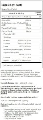 Super Enzymes Enzimas Digestivas (90 Tabletes) - Now Foods - Imagem 2