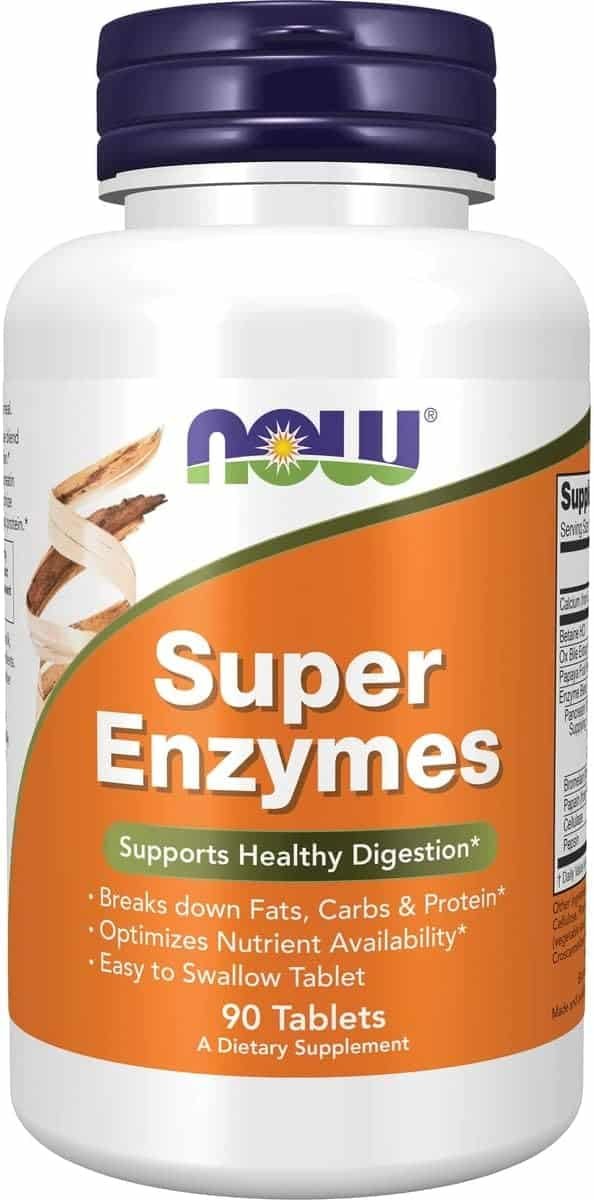 Super Enzymes Enzimas Digestivas (90 Tabletes) - Now Foods Super Enzymes Enzimas Digestivas (90 Tabletes) - Now Foods - Imagem 1