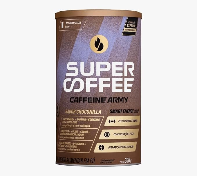 Supercoffee Choconilla - Economic Size (380g) - Caffeine Army Supercoffee Choconilla - Economic Size (380g) - Caffeine Army - Imagem 1
