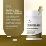 TRIO.MAGNÉSIO - Longa Duração: 2 Meses de Uso, Bisglicinato - Dimalato - Taurato, 260mg Alta Concentração,120 Cápsulas, Fortalvit - Imagem 2