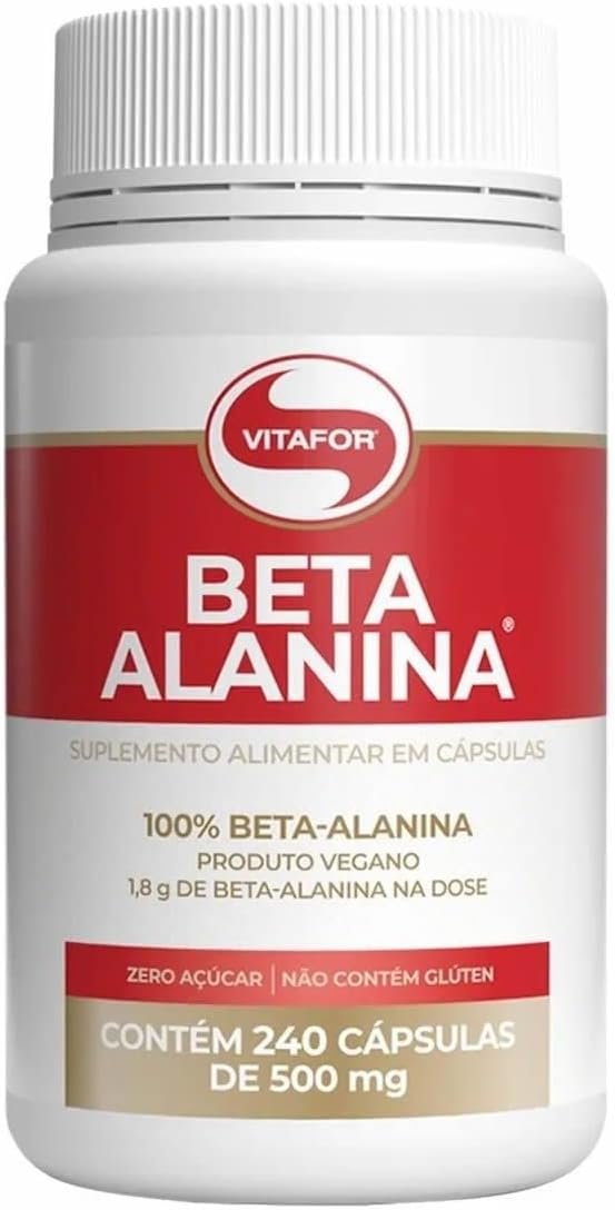Vitafor - Beta Alanina - 240 Cápsulas Vitafor - Beta Alanina - 240 Cápsulas - Imagem 1