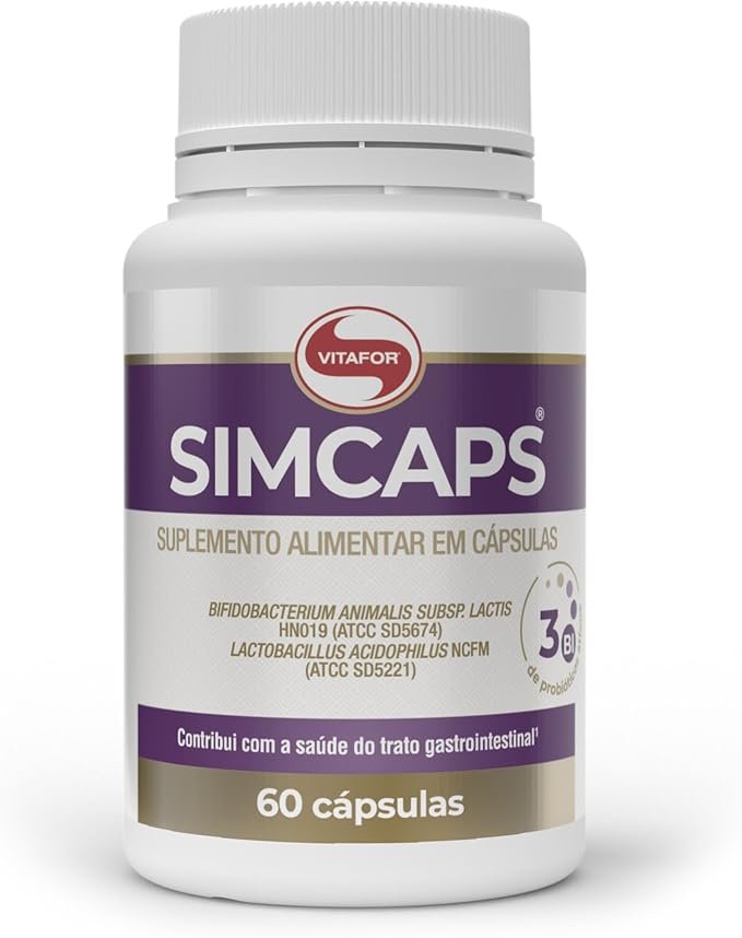 Vitafor - NOVO Simcaps - 60 cápsulas Vitafor - NOVO Simcaps - 60 cápsulas - Imagem 1