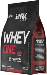 Whey One Concentrado Dark Lab Refil 900g, Baunilha, Ganho de Massa Muscular - Imagem 3