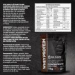 Whey Protein Concentrado 1Kg - Chocolate Belga - 100% Puro Importado - Soldiers Nutrition - Imagem 2