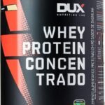 Whey Protein Concentrado Baunilha Pote 900g – Contribui para o Ganho Muscular Hipertrofia – Dux Human Health
